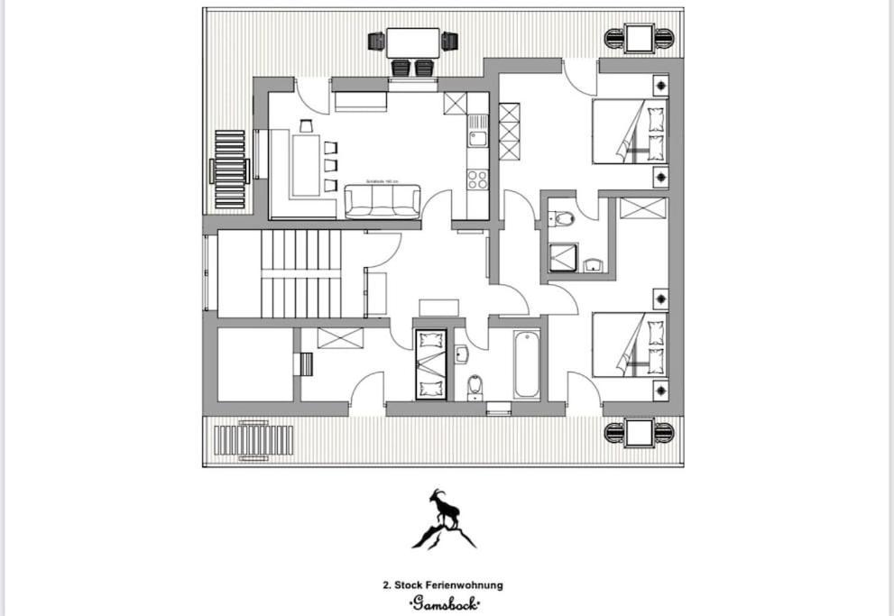 Ferienwohnung Gamsbock Panorama View Balkon, Gartensauna, Garten, Grillplatz Stumm Ngoại thất bức ảnh