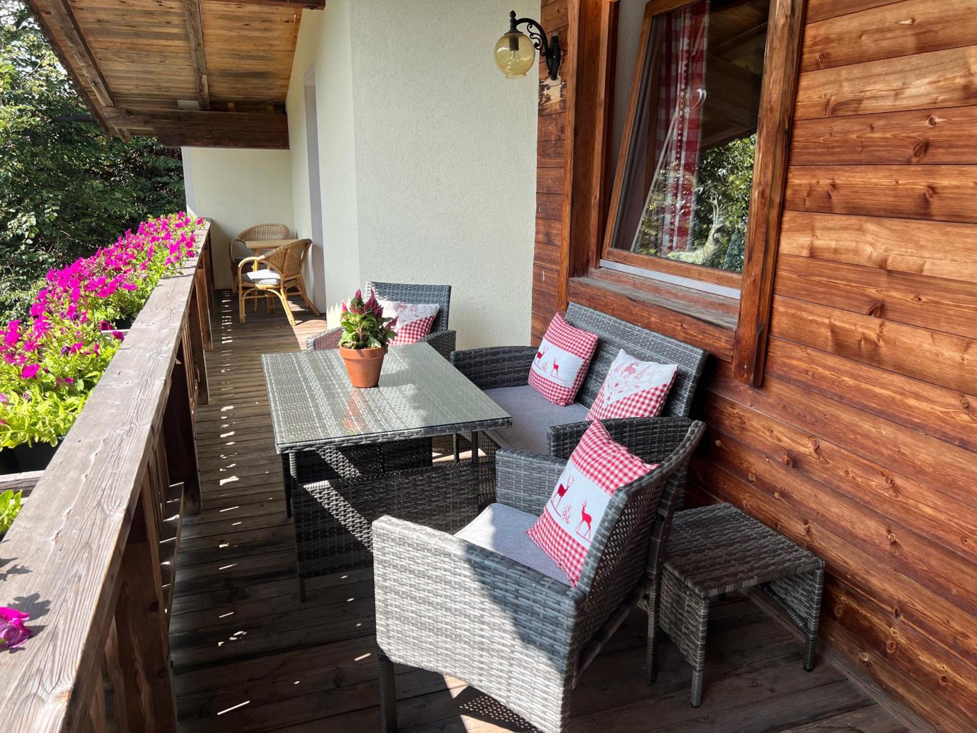 Ferienwohnung Gamsbock Panorama View Balkon, Gartensauna, Garten, Grillplatz Stumm Ngoại thất bức ảnh